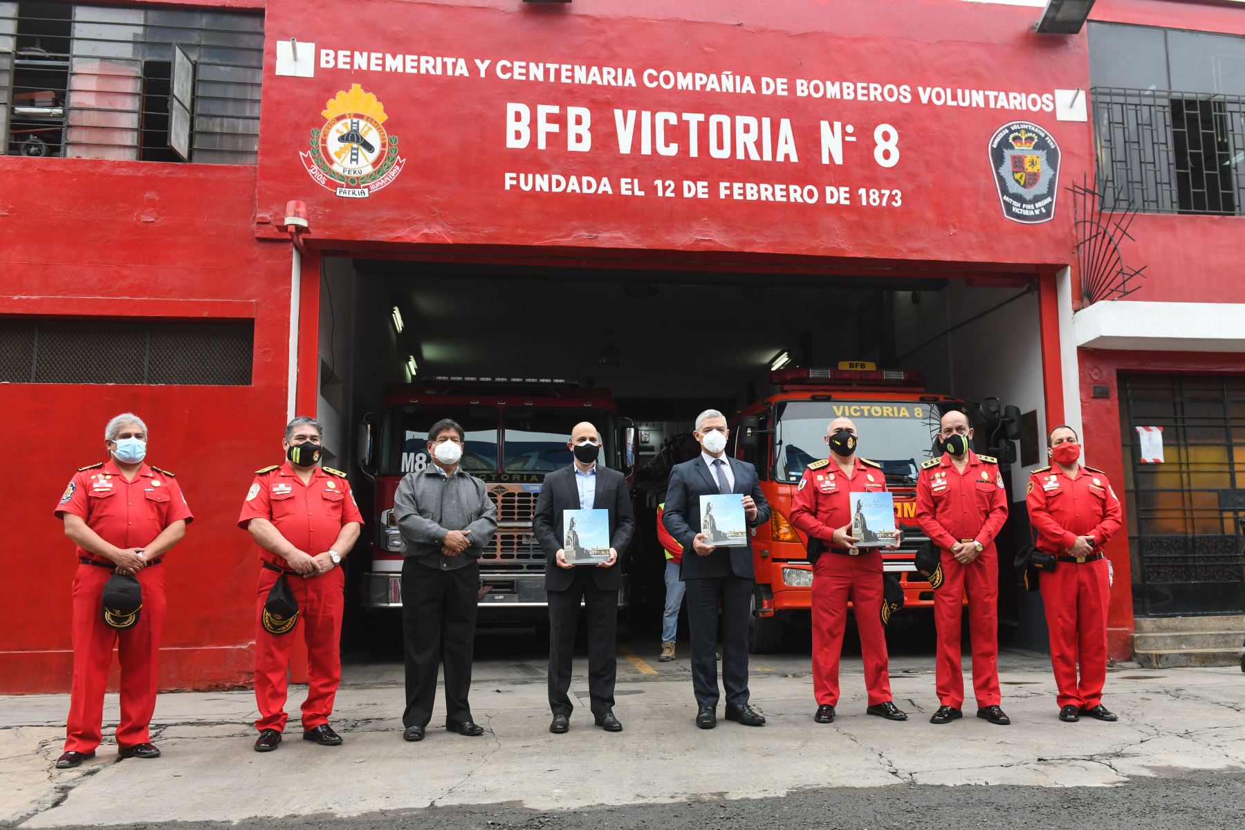 A partir de hoy cinco compañías de bomberos cuentan con servicio de gas natural