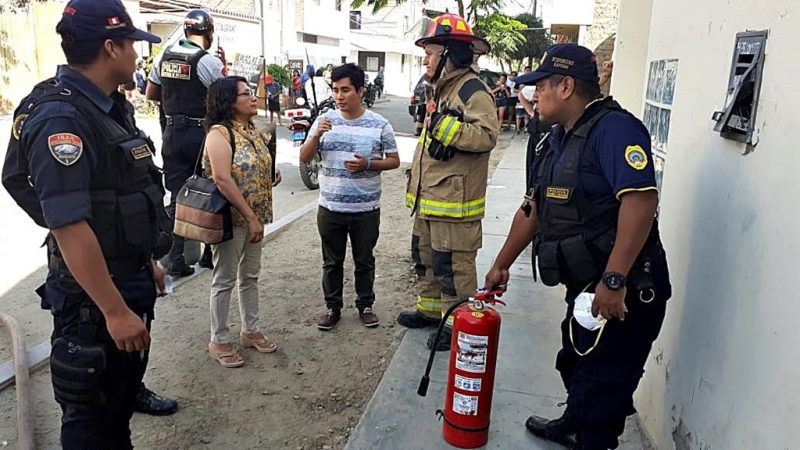 Trujillo: municipalidad brinda apoyo a familias víctimas del incendio en Covicorti