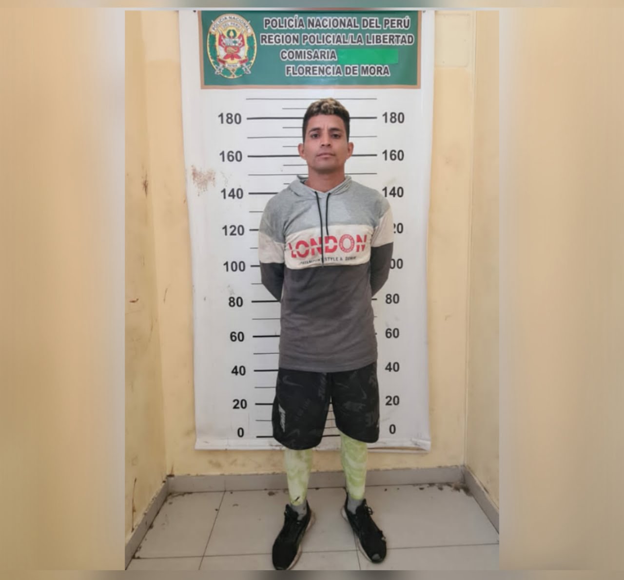 Trujillo: intervienen a venezolano acusado de robo en Florencia de Mora