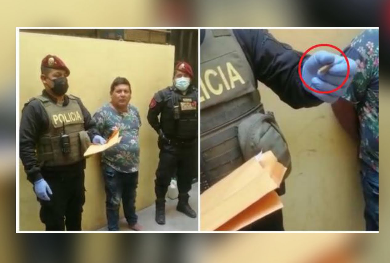 La Libertad: sujeto que llevó una carta extorsiva a una panadería fue intervenido por la policía