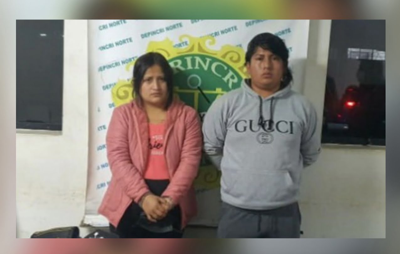 Trujillo: pareja de extorsionadores son capturados mientras recogían cupo