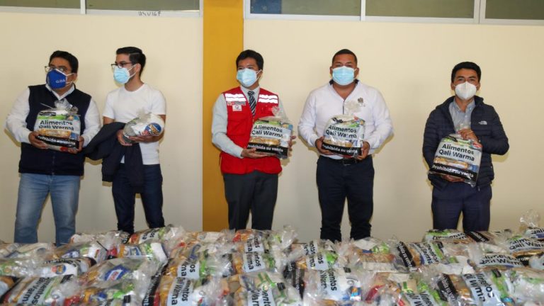 Trujillo: más de 6 000 personas afectadas por la pandemia recibirán alimentos