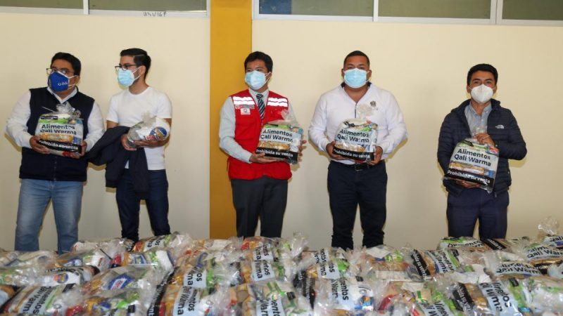 Trujillo: más de 6 000 personas afectadas por la pandemia recibirán alimentos