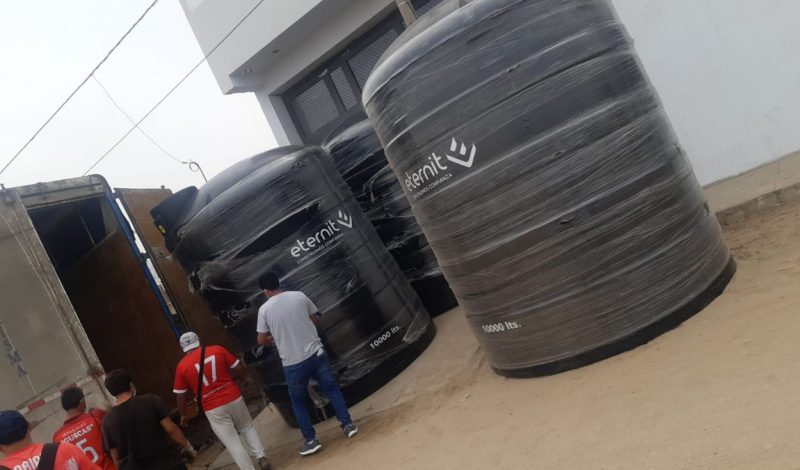 Trujillo: tanques de agua serán entregados a zonas de extrema pobreza en El Porvenir