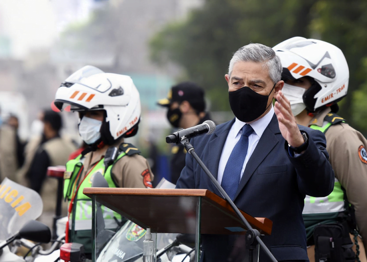 Ministro del Interior : José Elice no se permitirá movilizaciones que afecten vacunación