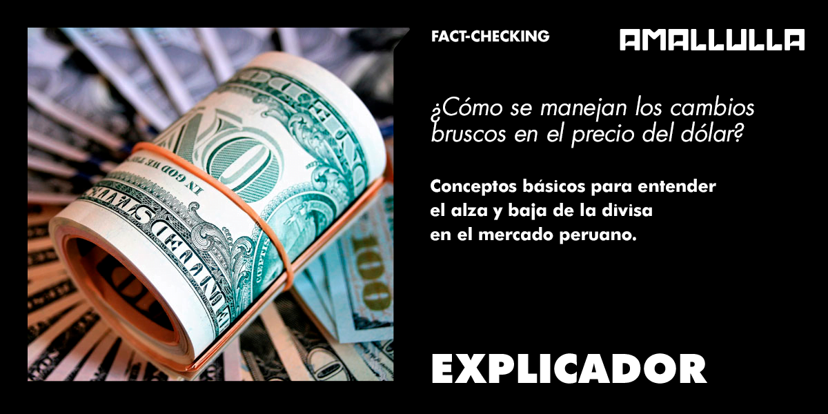 ¿Cómo se manejan los cambios bruscos en el tipo de cambio del dólar?