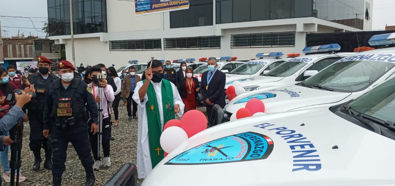 El Porvenir: inauguran Central de monitoreo y Cámaras de Vigilancia