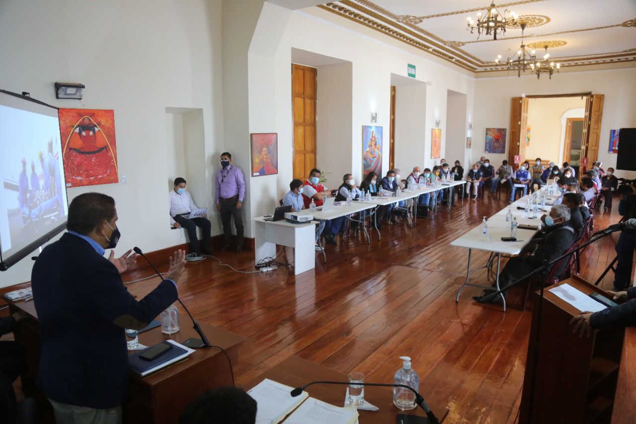 Autoridades de la provincia de Pataz comenzarán arreglo de vías regionales y nacionales