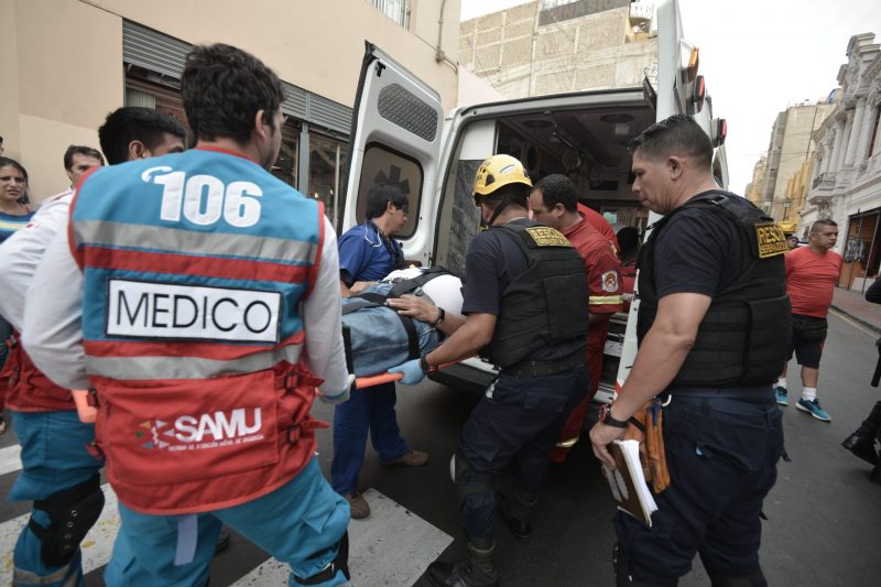 Policia Nacional del Perú fue capacitada en primeros auxilios en ambientes hostiles