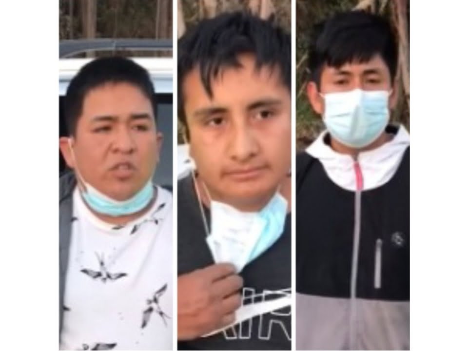 La Libertad: intervienen a tres personas con armas de fuego en dentro de un vehículo
