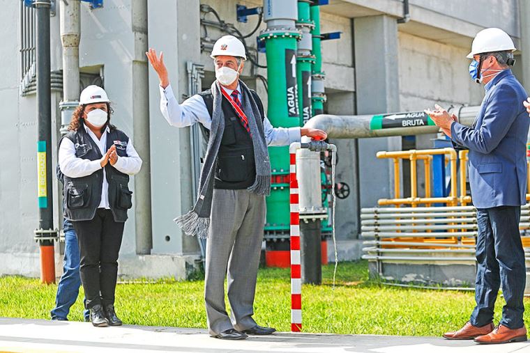 Gobierno dejará listos proyectos de agua y de saneamiento en el país