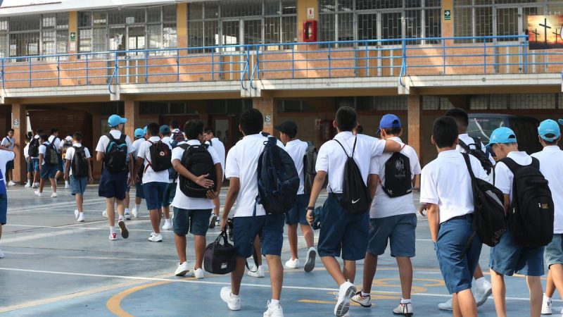 La Libertad: colegios de zonas urbanas no retomarán clases presenciales