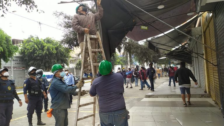 Fiscalizaron más de 30 establecimientos en Av. España