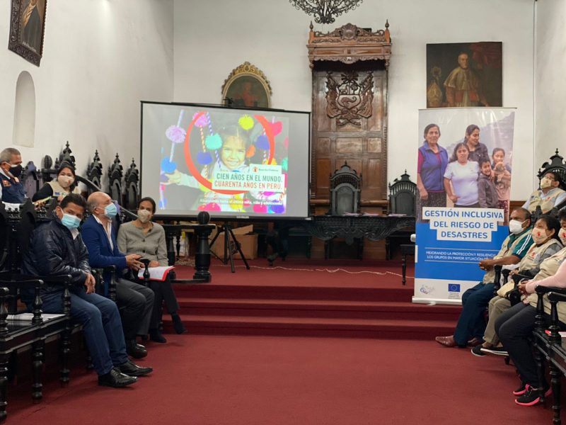 Presentan resultados de proyecto de Gestión Inclusiva del Riesgo de Desastres en La Libertad