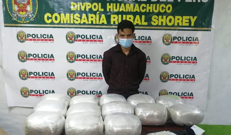 La Libertad: extranjero es intervenido con más de 30 kilos de marihuana