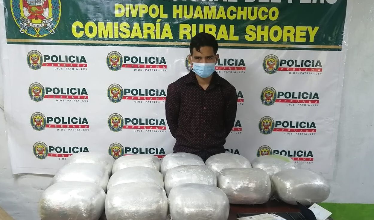 La Libertad: extranjero es intervenido con más de 30 kilos de marihuana