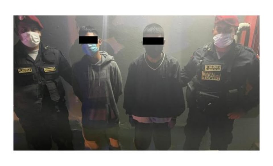 La libertad: detienen a dos adolescentes con arma de juego