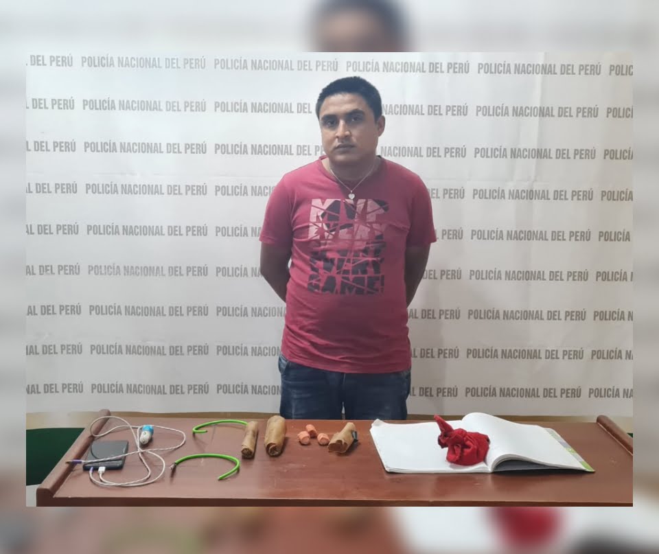 La Libertad: capturan a sujeto con dos cartuchos de dinamita