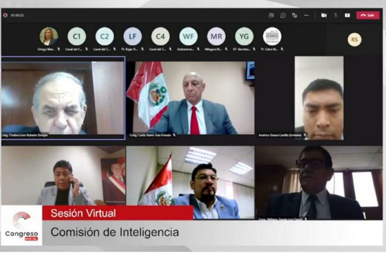 Congreso: Comisión de Inteligencia elige a José Cueto como su presidente