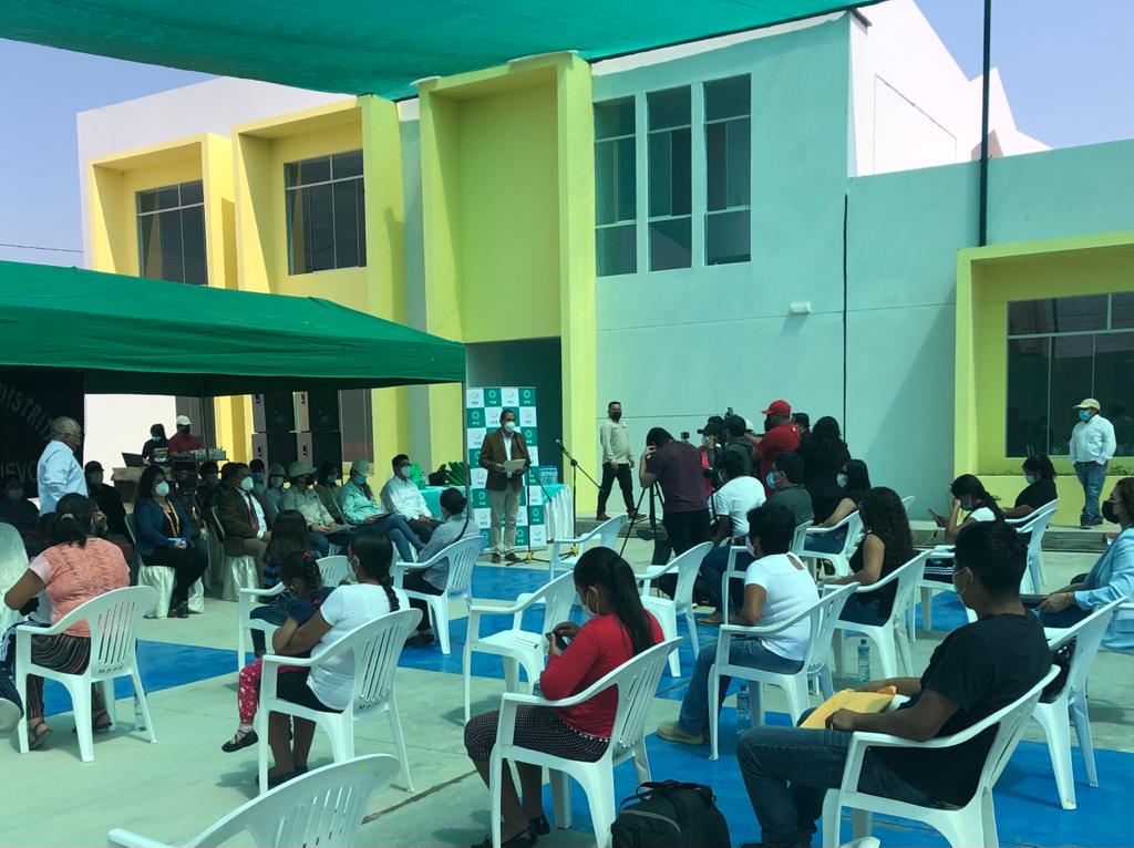 500 familias serán beneficiadas con nuevo colegio en Pueblo Nuevo