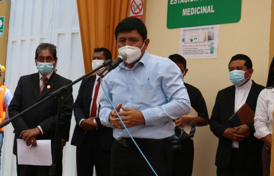 Virú: Alcalde Andrés Chávez exige 70 mil dosis contra la Covid-19