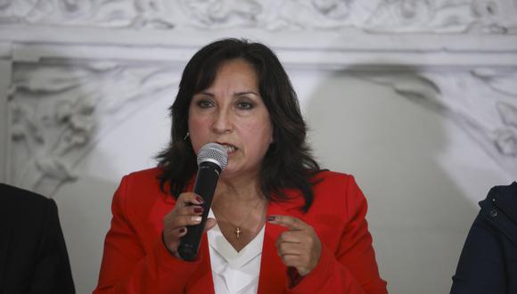 Dina Boluarte: No se ha tratado sobre cuestión de confianza en Consejo de Ministros