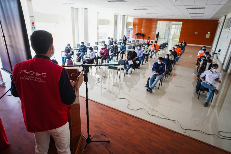La Libertad: Pronied inicia talleres de orientación sobre asistencia técnica para proyectos de infraestructura educativa