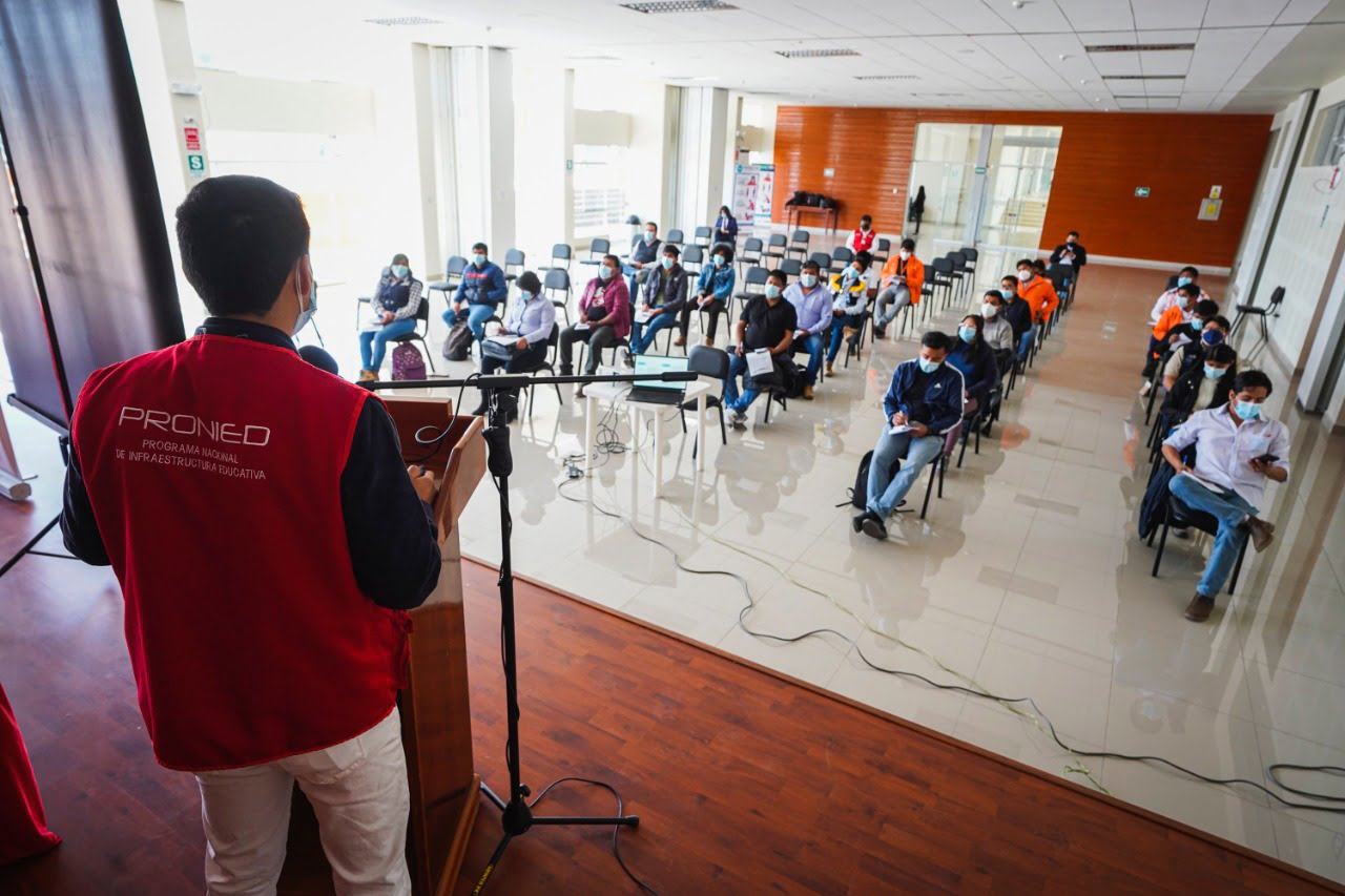 La Libertad: Pronied inicia talleres de orientación sobre asistencia técnica para proyectos de infraestructura educativa