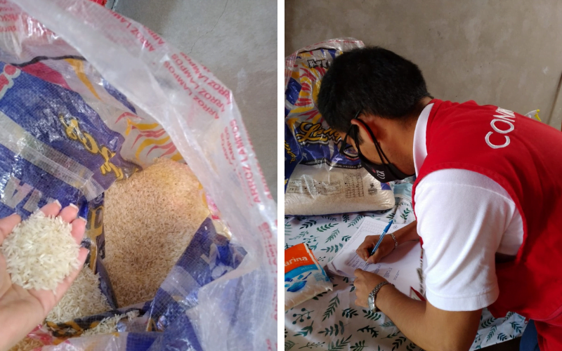 La Esperanza: Contraloría detecta compra de arroz para programa social sin registro sanitario