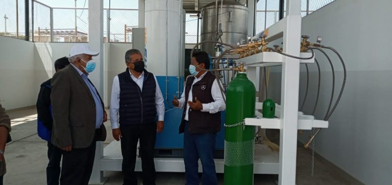 Próxima semana inauguran planta de oxígeno en El Porvenir