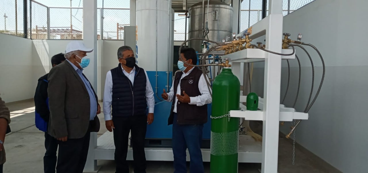 Próxima semana inauguran planta de oxígeno en El Porvenir
