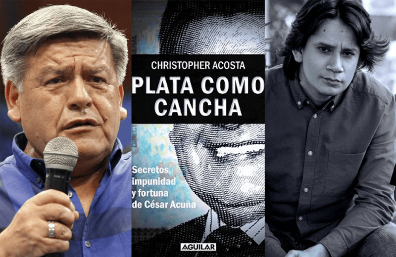Acuña solicita el embargue de bienes del Christopher Acosta, autor de "Plata Como Cancha"