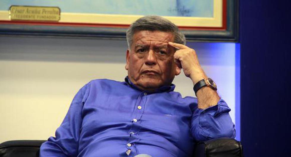 César Acuña en contra de la vacancia de Pedro Castillo