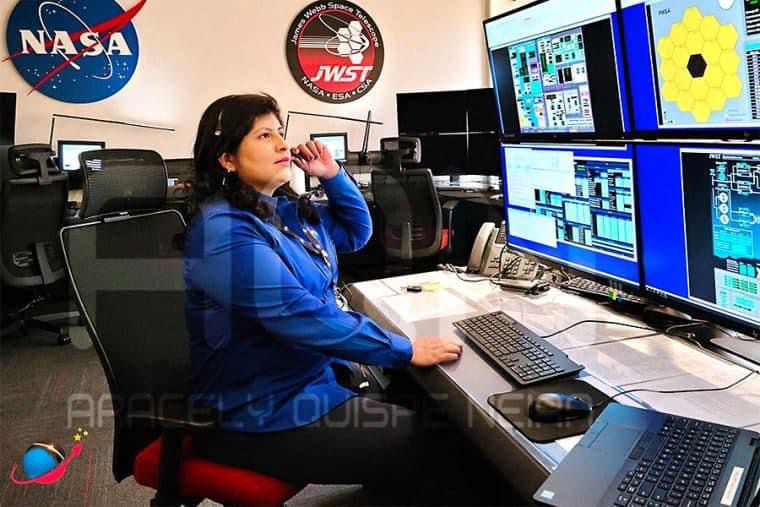 Aracely Quispe, la peruana parte del equipo de la NASA a cargo del telescopio James Webb