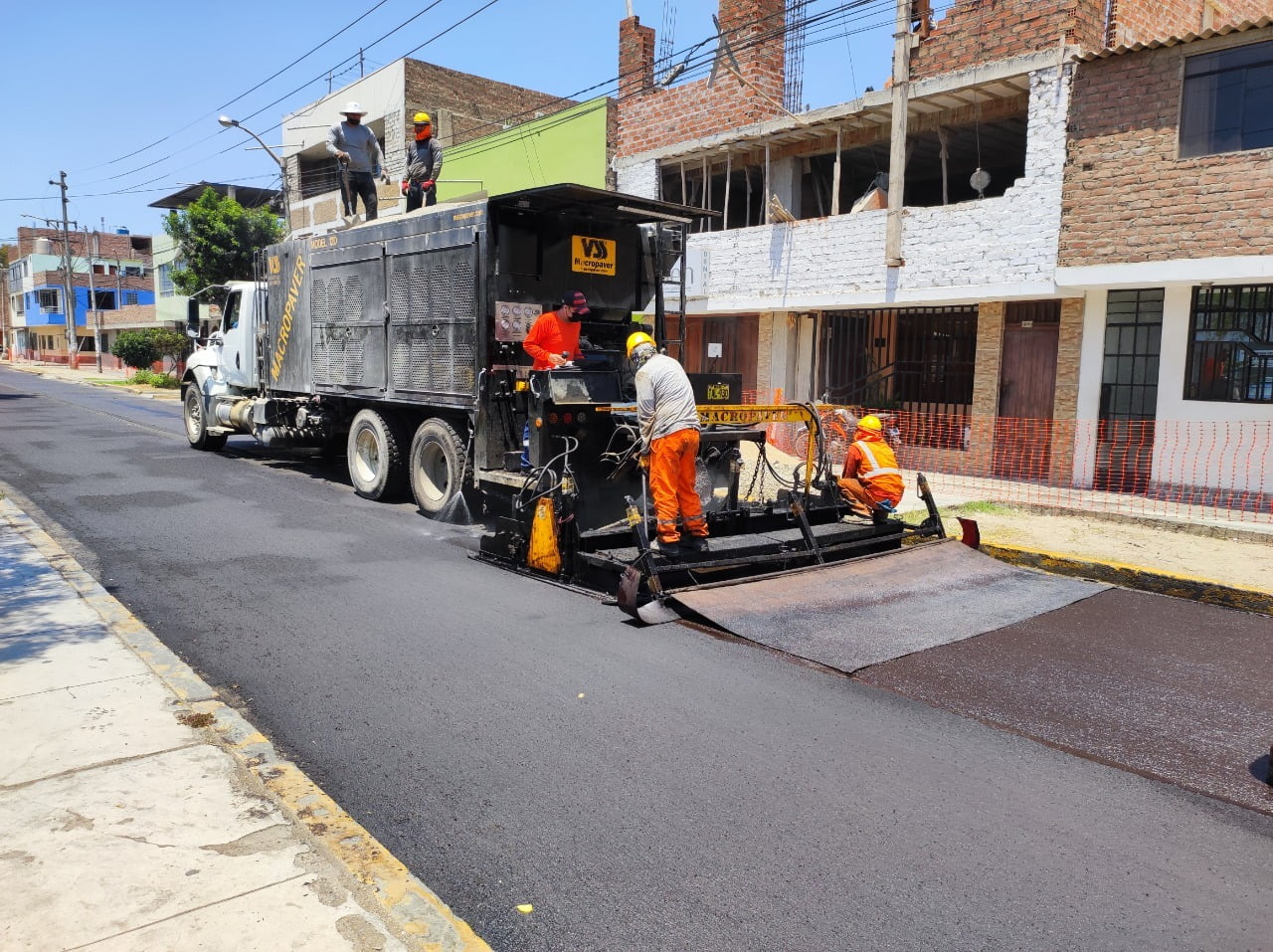 Continúa la rehabilitación de vías en la ciudad de Trujillo