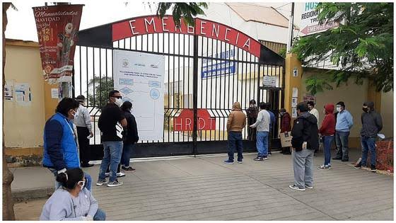 Hospital Regional de Trujillo suspende atención de Emergencia no covid