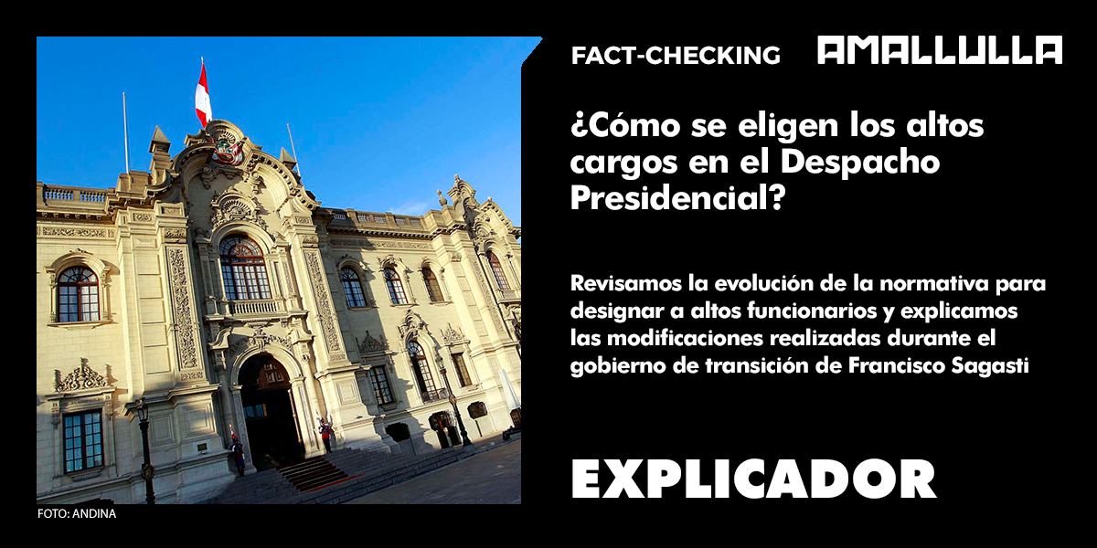 Explicador: ¿Cómo se eligen los altos cargos en el despacho presidencial?