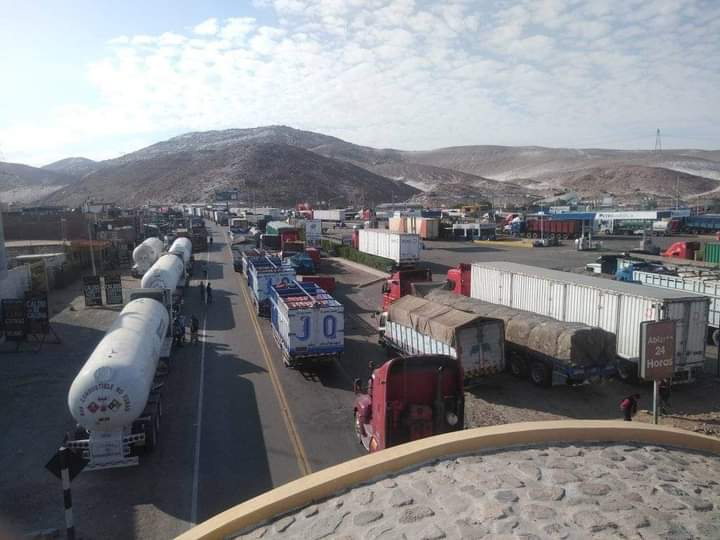 31 de marzo del 2022: conoce cuáles son las vía bloqueadas por paro de transportistas