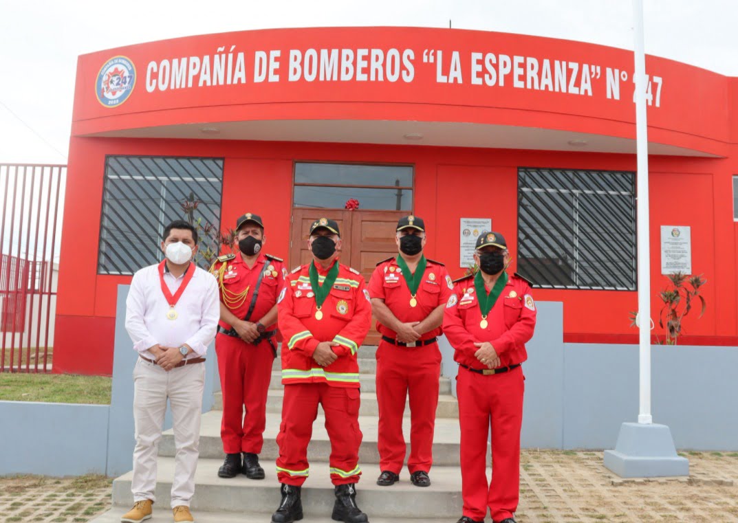 La Esperanza: Compañía de bomberos no cuenta con vehículos contra incendios