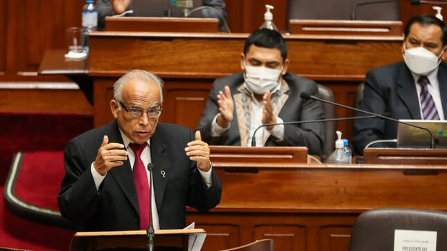 Aníbal Torres obtiene voto de confianza del Congreso