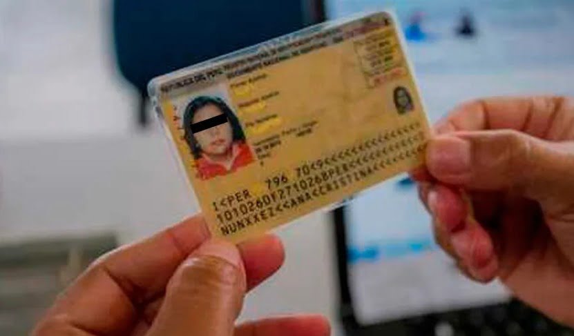 Reniec indica que 78 mil adultos tienen aún DNI amarillo