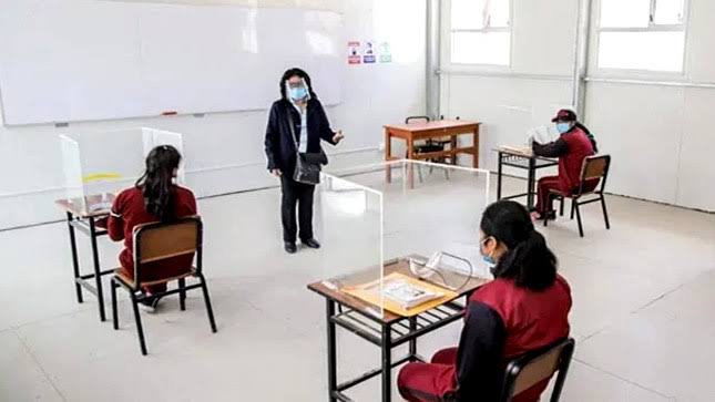 Habilitarán 100 % de aforo para todos los colegios