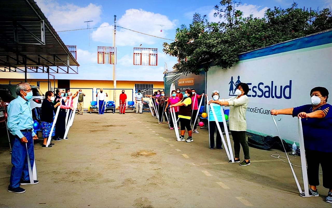 Laredo: EsSalud La Libertad retorna actividades presenciales en Rehabilitación y Fitoterapia