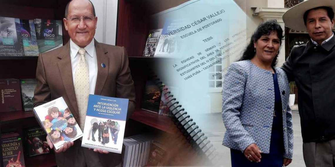 Docente Trujillano fue plagiado en la tesis del presidente Pedro Castillo