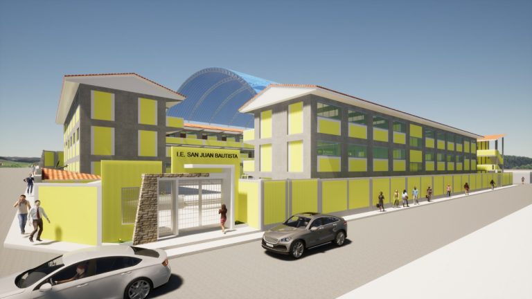 Reconstruirán emblemático colegio San Juan Bautista en Julcán