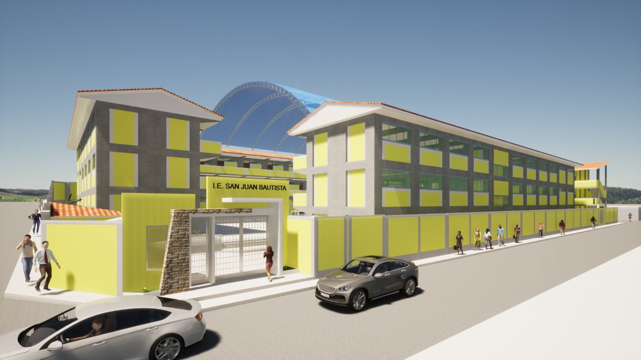 Reconstruirán emblemático colegio San Juan Bautista en Julcán
