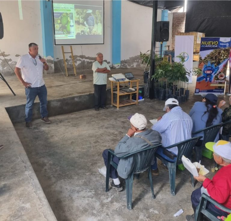 Más de 120 pequeños agricultores de Chao aumentarán su producción