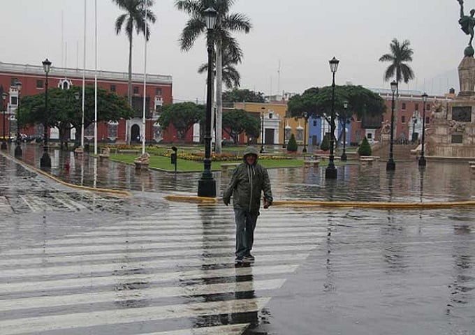 Trujillo soportó el días más frío en lo que va del otoño