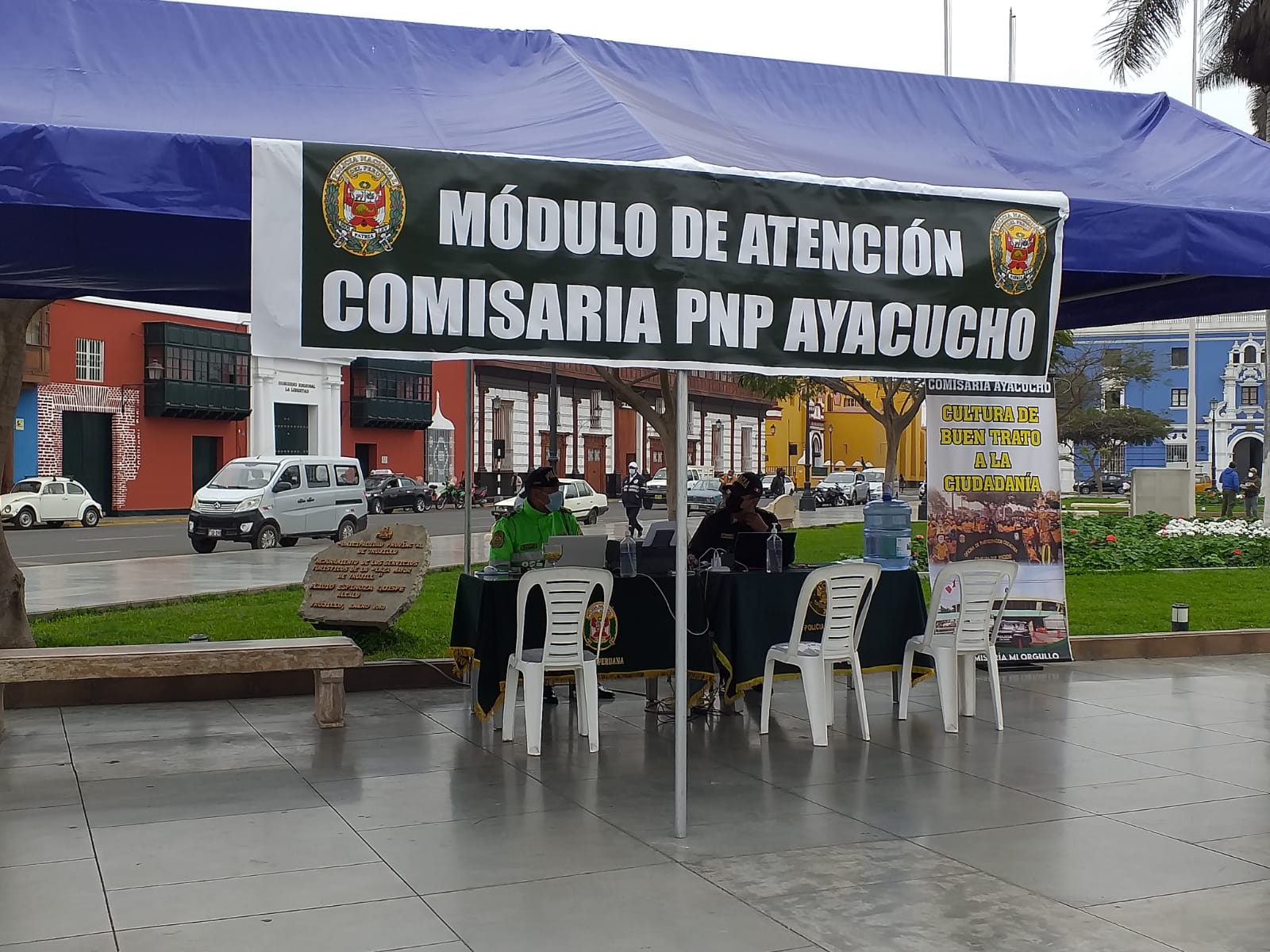 Trujillo: Policía atiende 95 denuncias por pérdida de documentos a través de un módulo