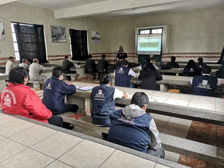 Elecciones 2022: ODPE Trujillo coordina seguridad con las Fuerzas Armadas y la Policía